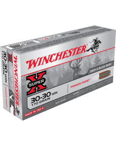 Winchester Super-X .30-30 Winchester 170GR Power-Point Shells 20RD X30303