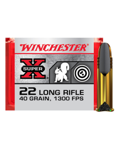 Winchester Super-X .22 LR 40GR Super Speed RNCP Ammunition 100RD X22LRSS1