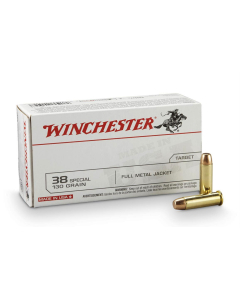 Winchester USA .38 Special 130 Grain FMJ, 100 Round Value Pack USA38SPVP