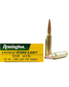 Remington Core-Lokt .308 Win, 150 Grain PSP, 200 Round Case 27842