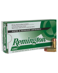 Remington UMC .40 S&W, 180 Grain MC, 50 Rounds 23742