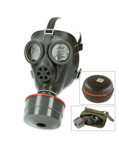 Military Surplus Swiss Gas Mask with Filter and Bag 91651987