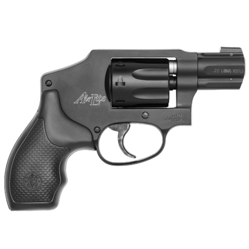 SMITH & WESSON リボルバー ブラック Smith & Wesson Model 43 C .22LR Revolver 1.87